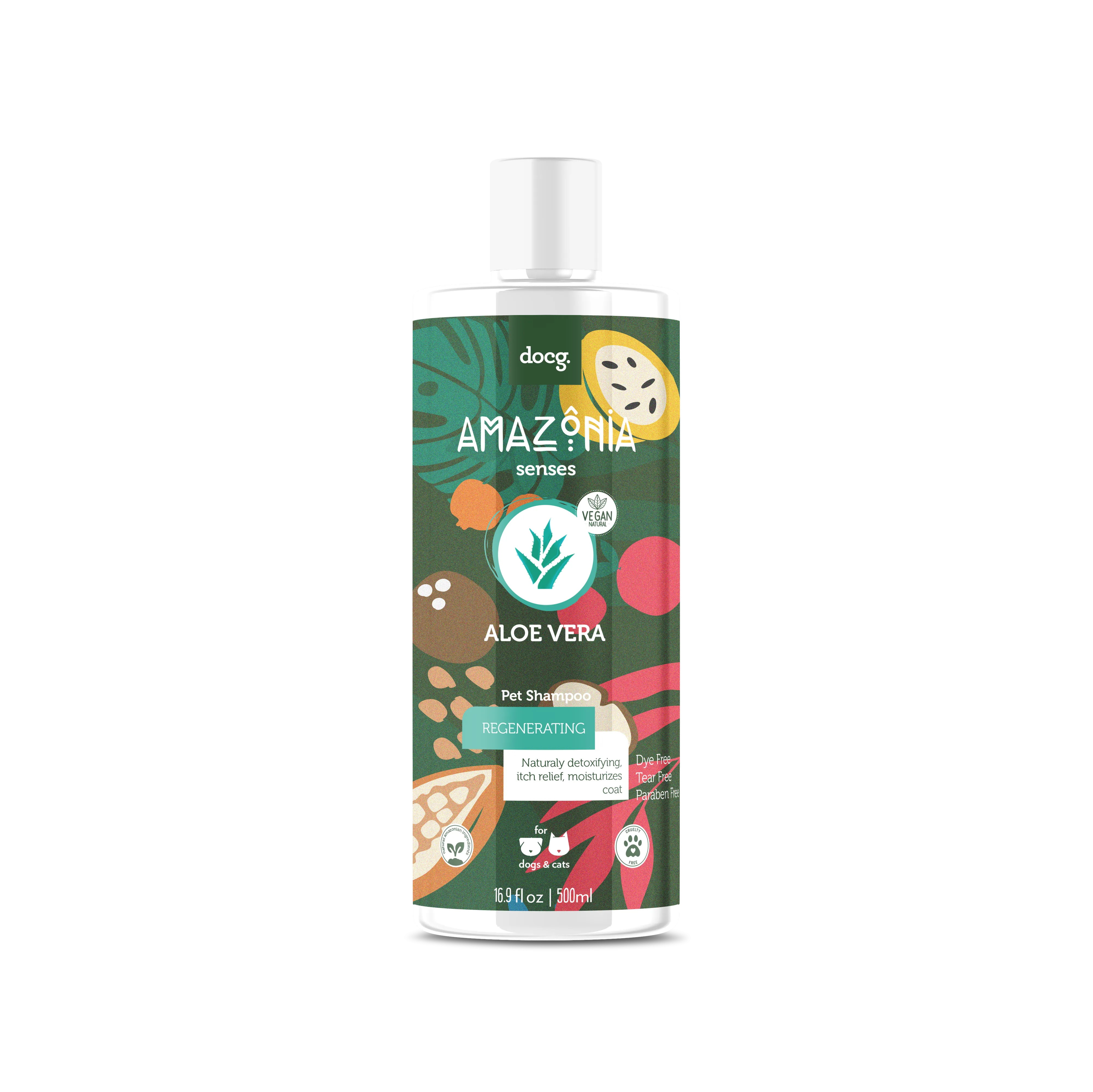 Aloe Vera shampoo detox & regenerates 500ml