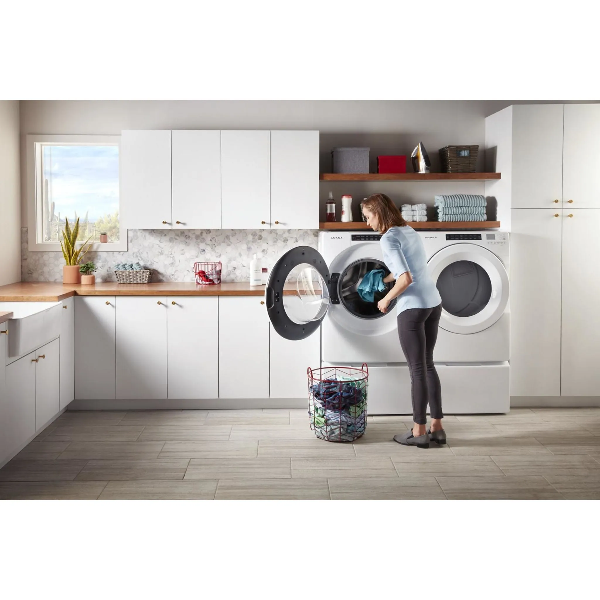 Amana Dryer (YNED5800HW) - White