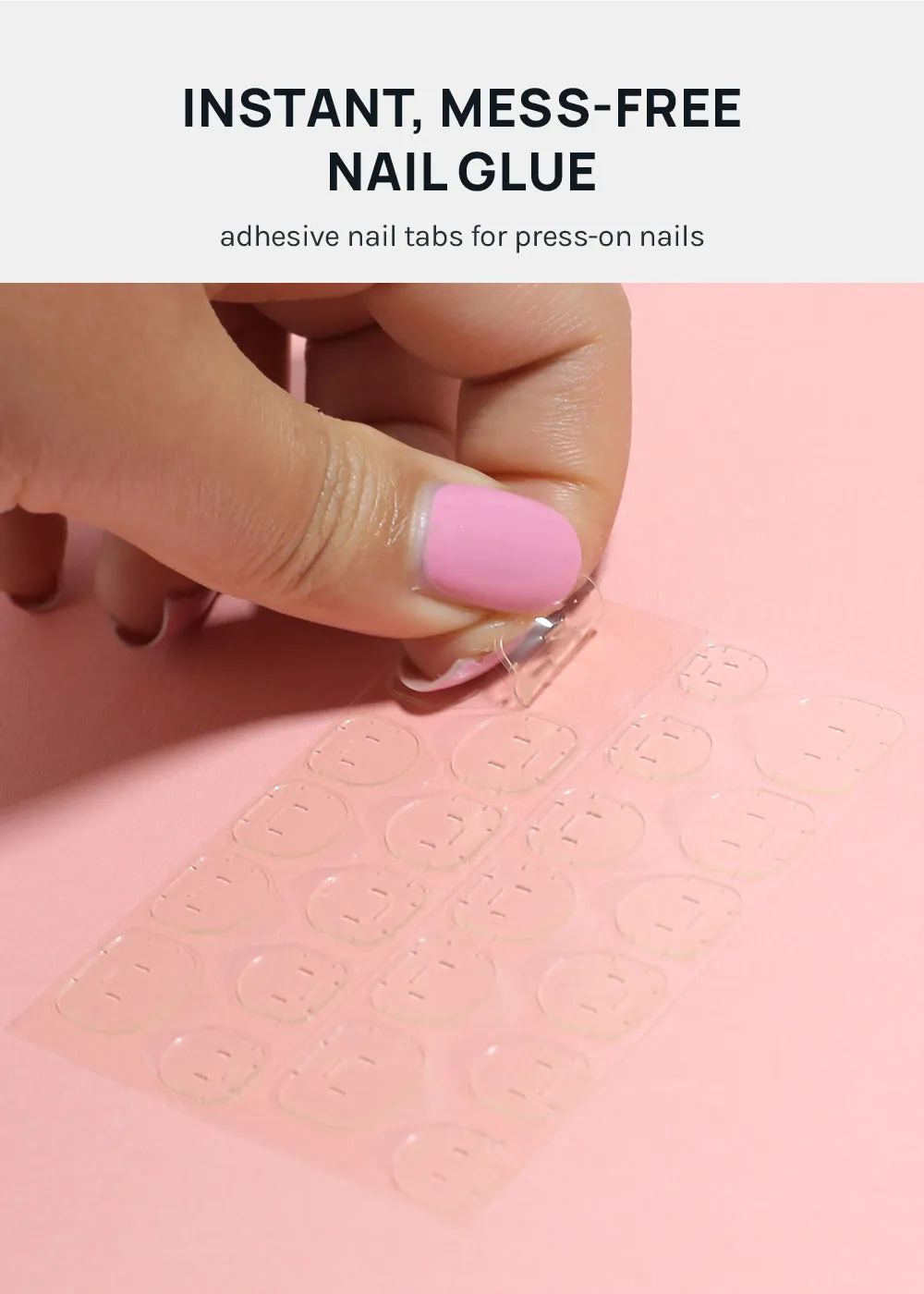 AOA Mess-free Nail Glue Stickers