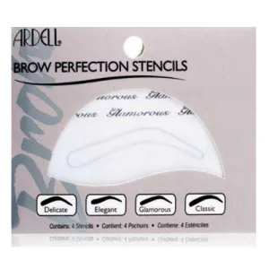 Ardell Brow Perfection Stencils 4 Stencils