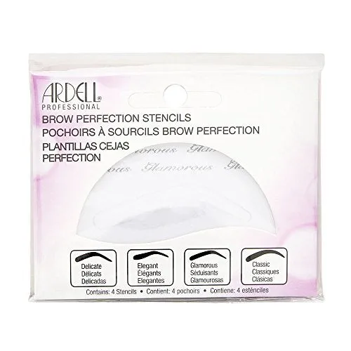 Ardell Brow Perfection Stencils 4 Stencils