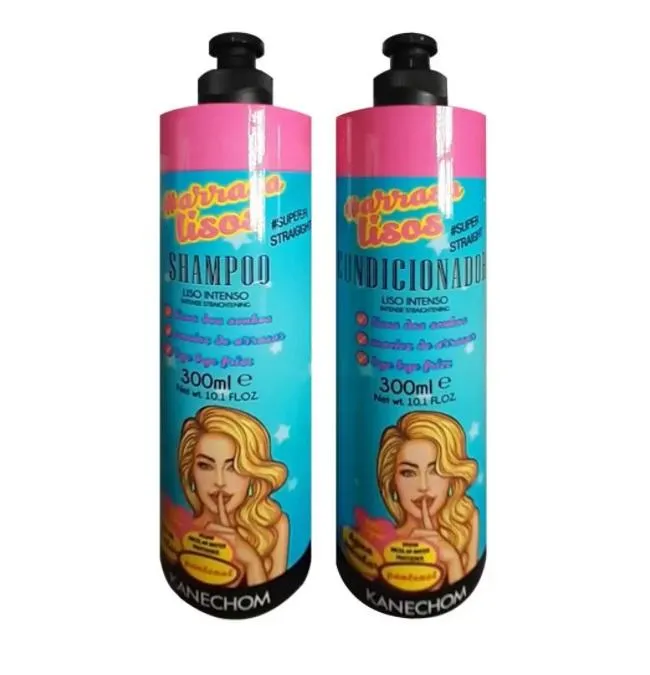 Arrasa Lisos Super Straight Intense Smooth Hair Purifying Kit 2x300ml - Kanechom