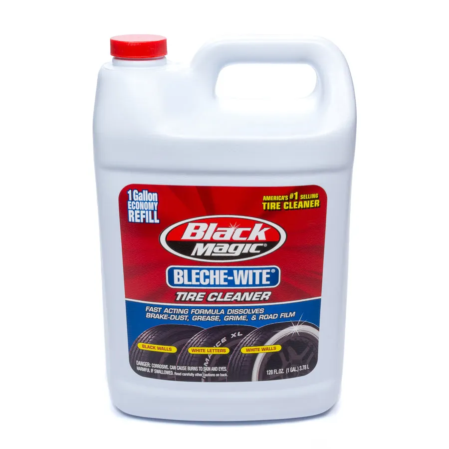 Black Magic Bleche-Wite Tire Cleaner - 1 Gallon Bottle -