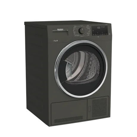 Blomberg LTK38030G 8kg Condenser Tumble Dryer Graphite