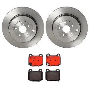 Brembo Disc Brake Pad and Rotor Kits KT00A46