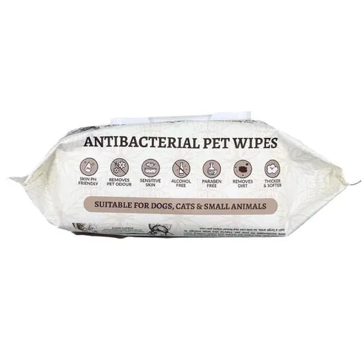 Care For The Good Antibacterial Wipes For Dogs & Cats (Forest)