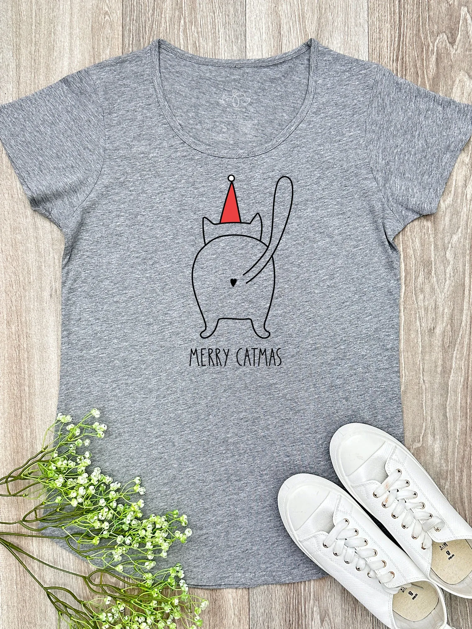 Catmas Greetings Remi Women's Tee