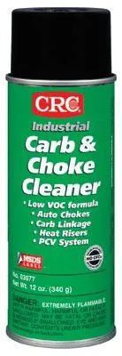 CRC 03077 Carb & Choke Cleaners, 16 oz Aerosol Can (12 Cans)