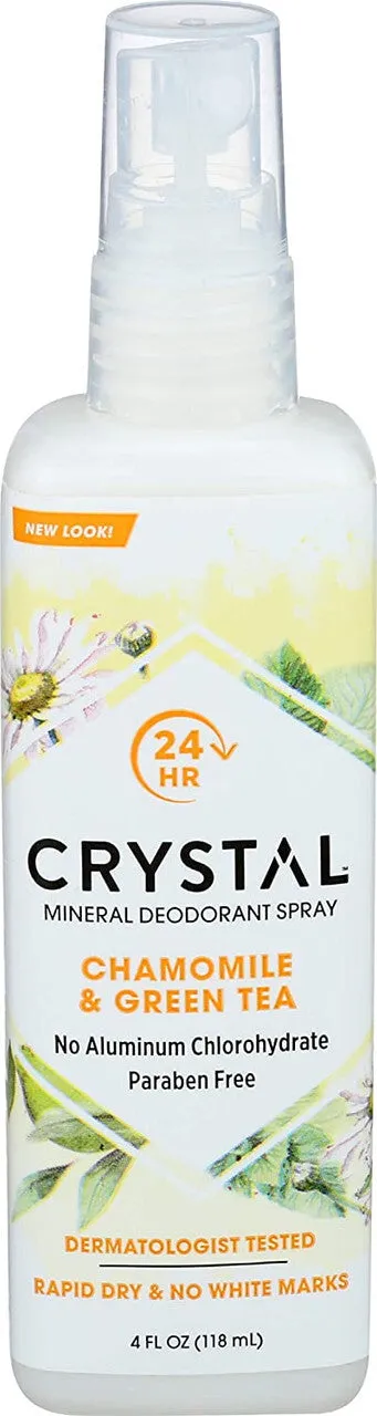 Crystal Essence Mineral Chamomile Deodorant Body Spray (1x4 Oz)