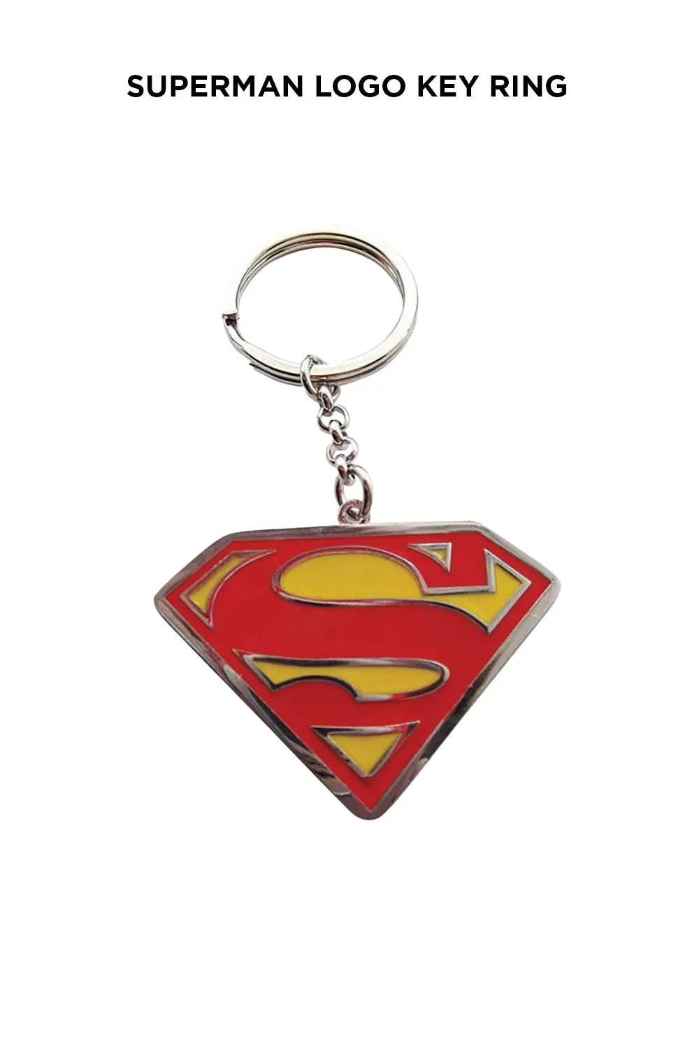 DC Superman Logo key ring