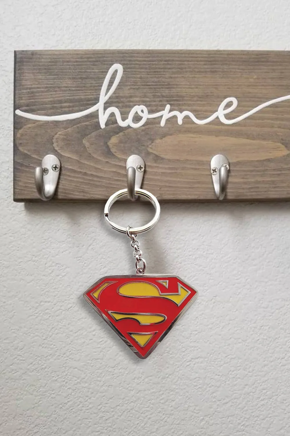 DC Superman Logo key ring