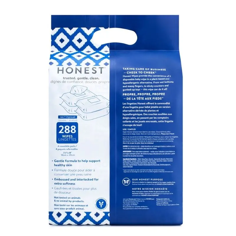 Designer Collection Wipes - 288 Pack