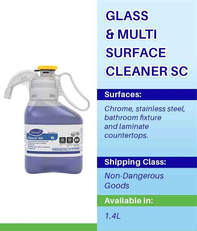 Diversey Glance NA Glass & Multi-Surface Cleaner SC