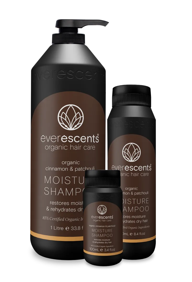 Everescents Organic Cinnamon & Patchouli Moisture Shampoo - 250ml