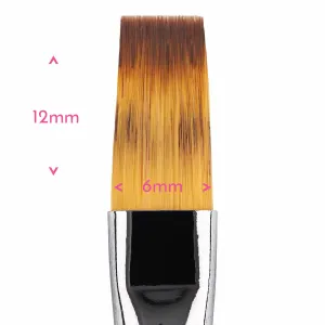 FLAT BRUSH #2 Food Grade Culinary Paint Brush by Sweet Sticks use with Edible Paint, Cookie Painting, Cake Decorating