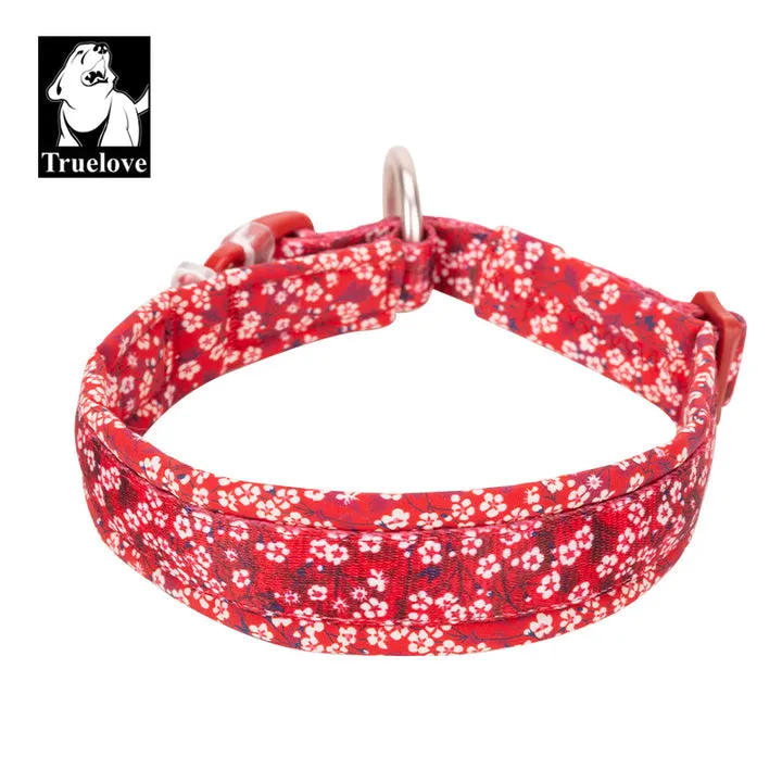 Floral Collar Poppy Red XS