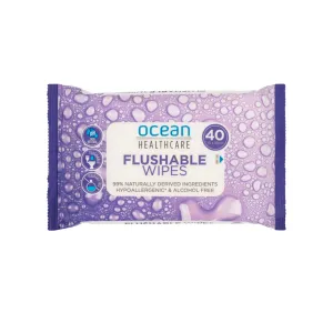 Flushable Wipes - Ocean (40)