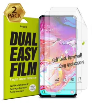 Galaxy A70 / A90 Screen Protector Film | DUAL EASY FULL - 2 Pack