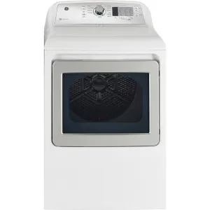 GE 7.4 cu.ft. Top Load Electric Dryer with SaniFresh Cycle White - GTD65EBMRWS