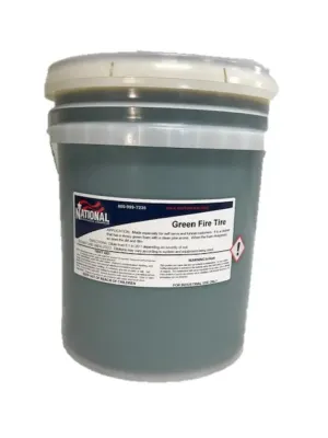 Green Fire Tire, Rim & Wheel Cleaner, Pine Scent, 5 Gallon Pail