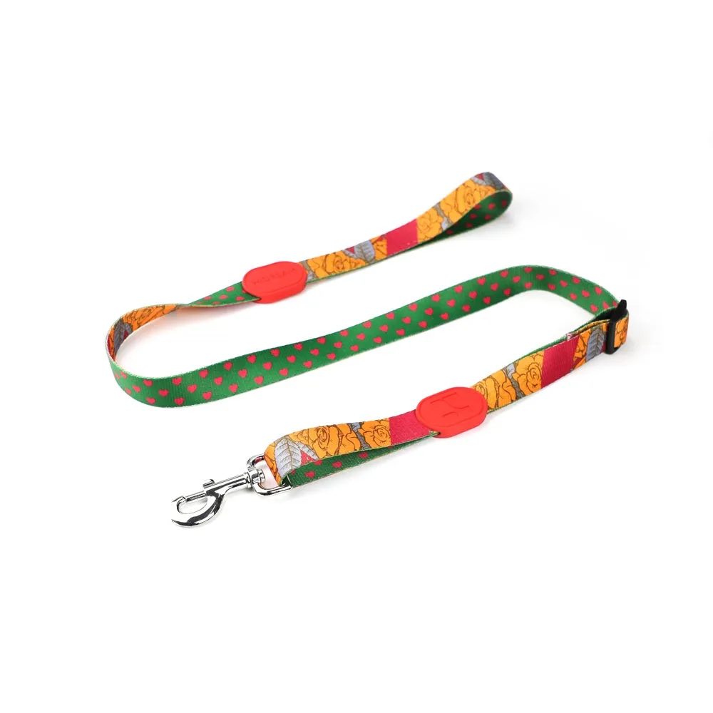 HiDream Profusion Adjustable Dog Leash (Rose Garden)