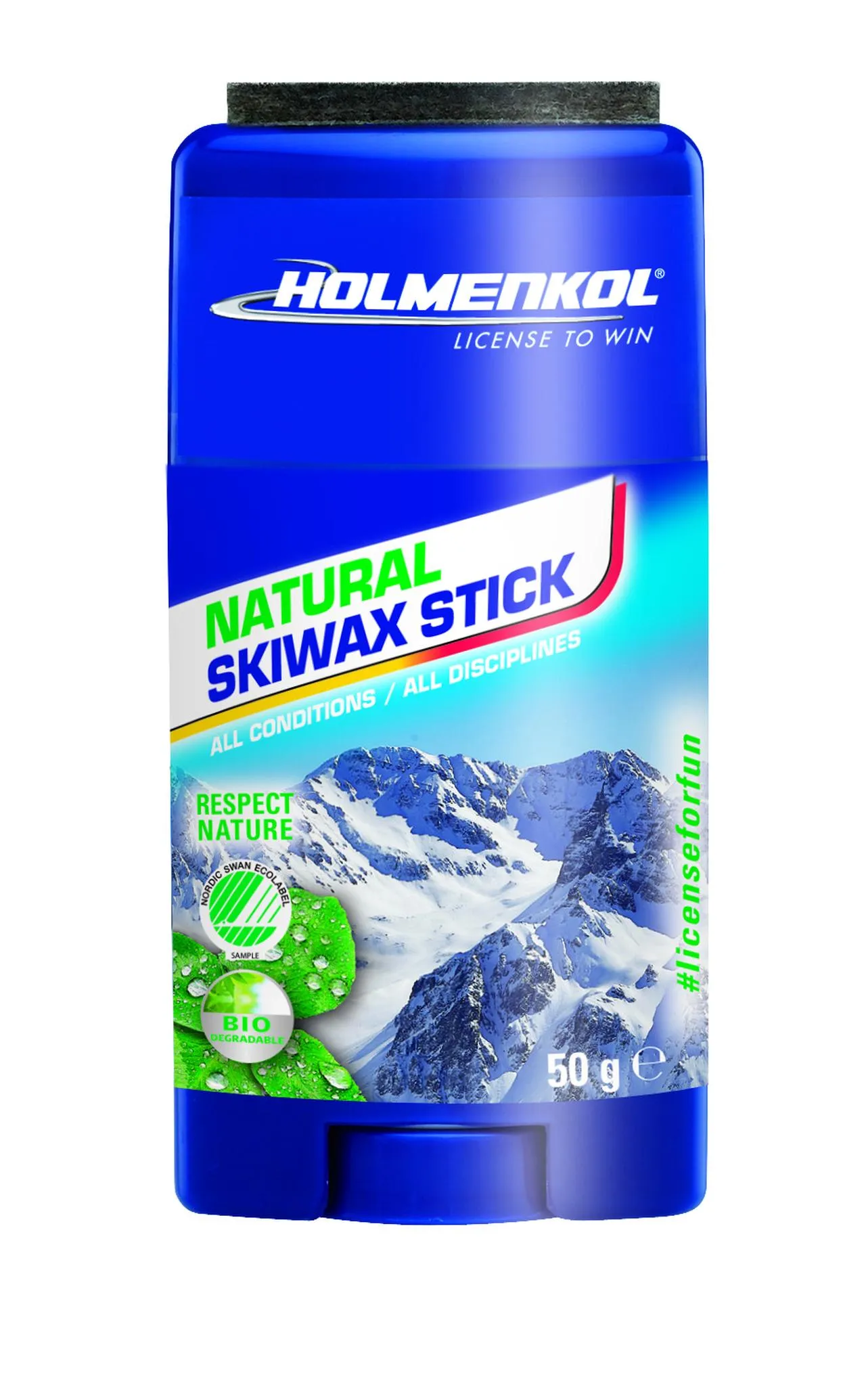 Holmenkol Natural Ski Wax Stick - 50g