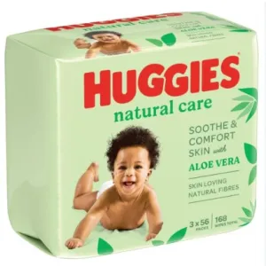 Huggies Baby Wipes Natural Care