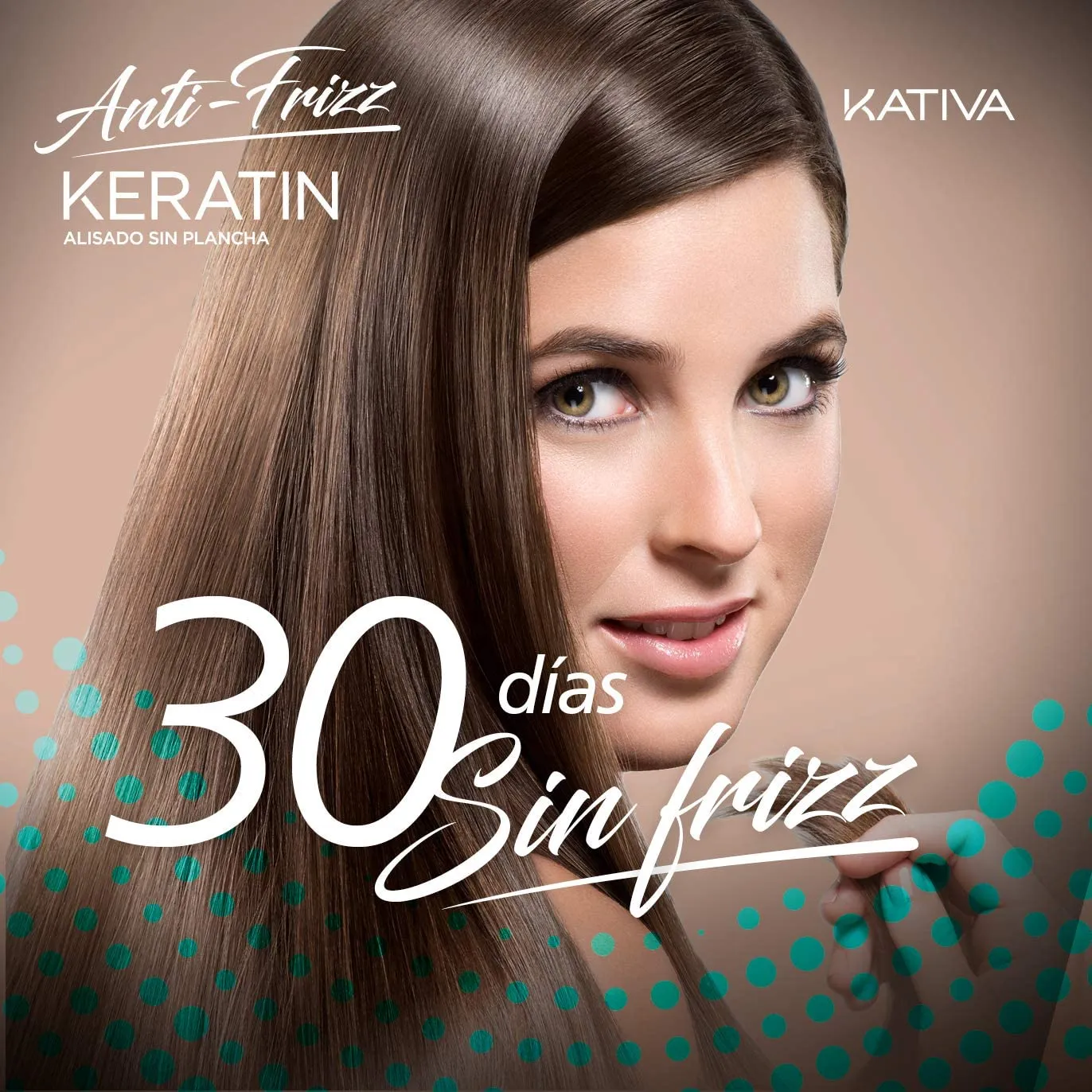 Kativa Keratin Anti-Frizz Straightening Without Iron Repairs