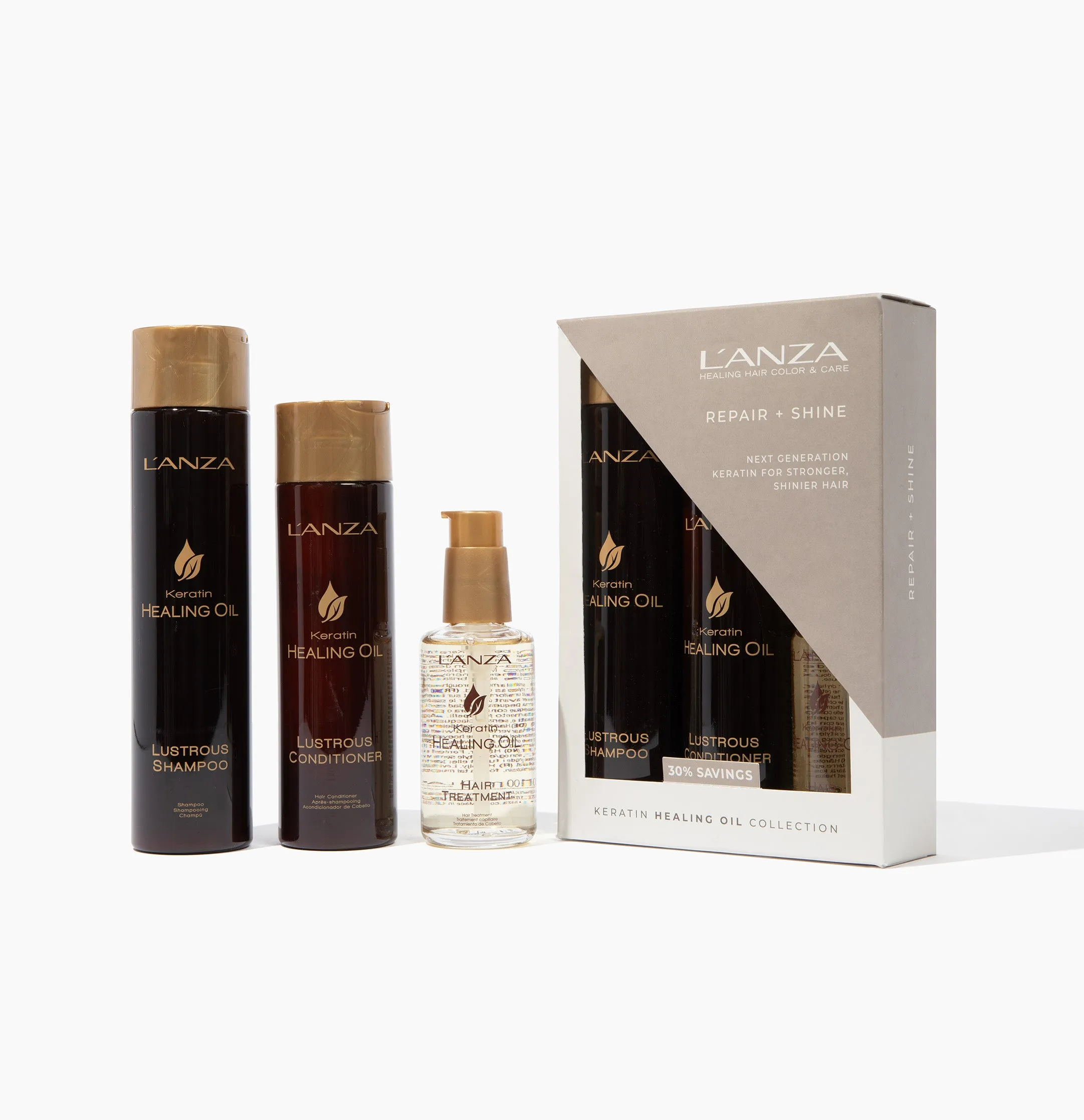 Keratin Healing Oil Holiday Trio Kit