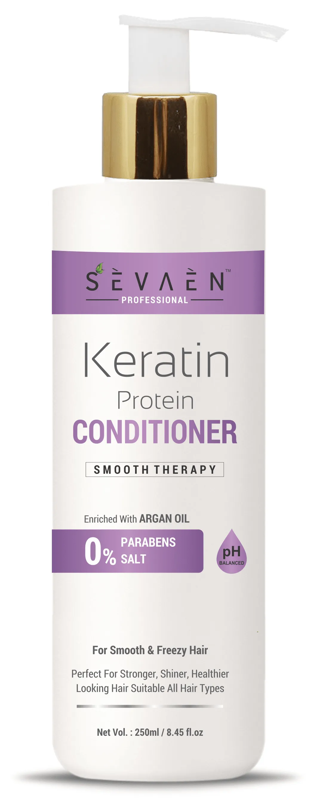 Keratin protein with argan oil Conditioner for man and woman 250ml