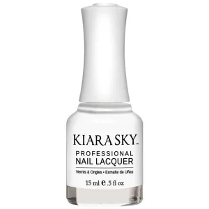 Kiara Sky - Nail Lacquer - Milky White 0.5 oz - #N623