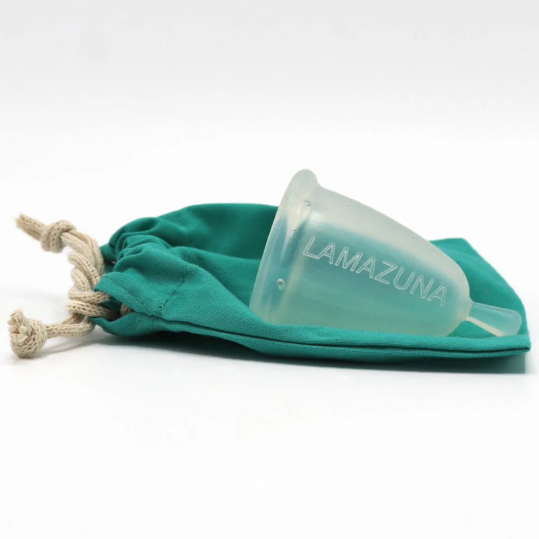 Lamazuna Menstrual Cup Teal Pouch