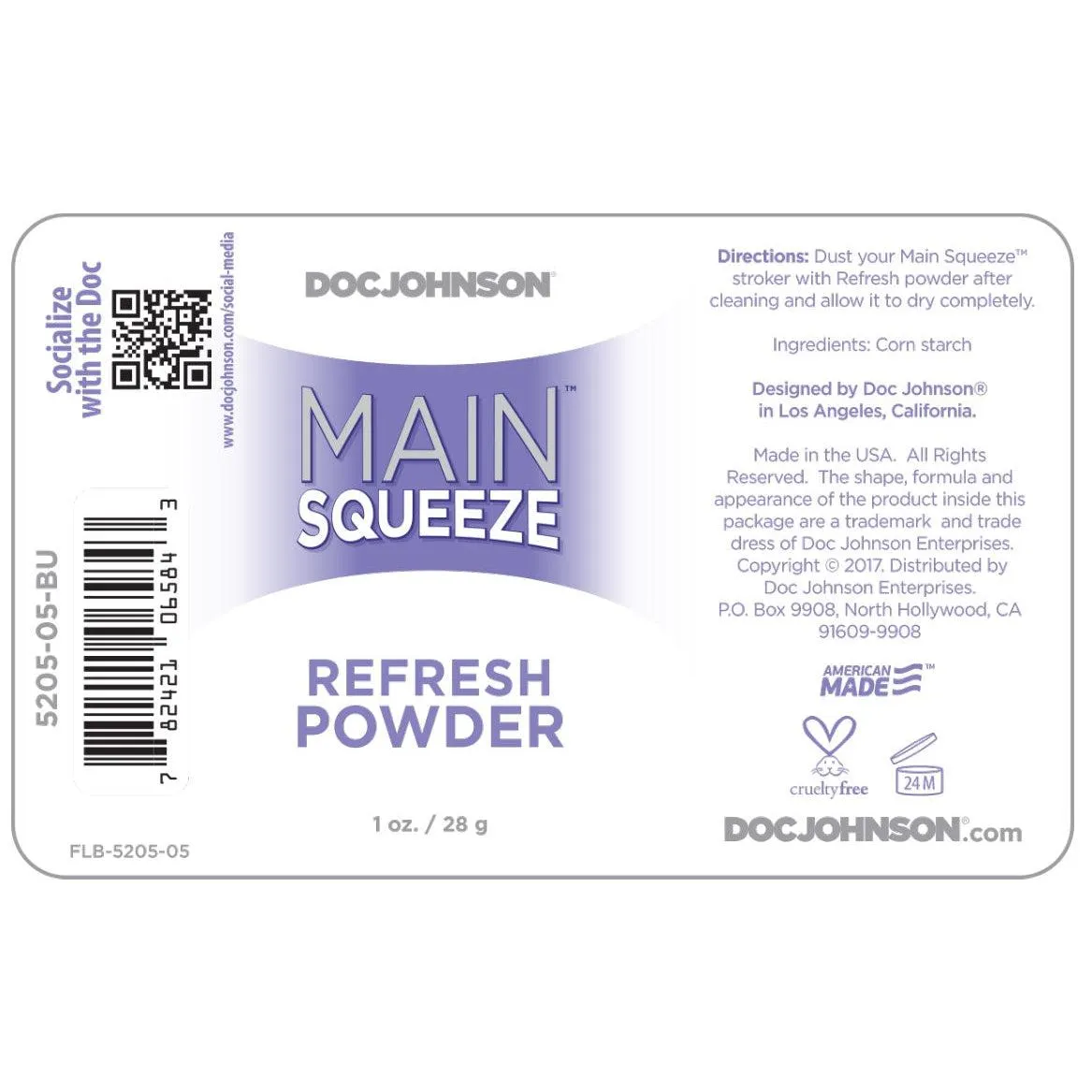 Main Squeeze - Refresh Powder - 1 Oz.