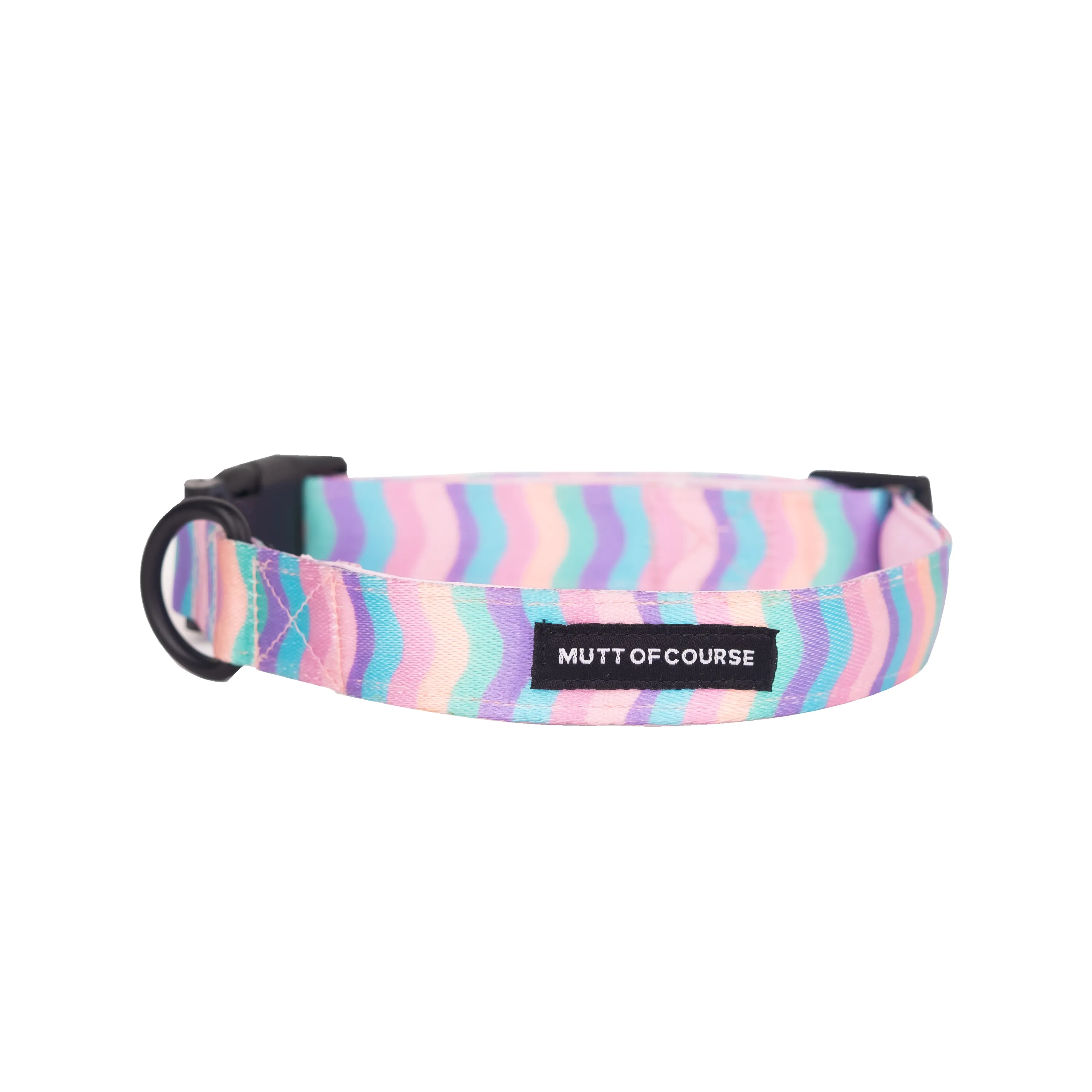 Marshmallow Rainbow Martingale Collar