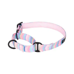 Marshmallow Rainbow Martingale Collar