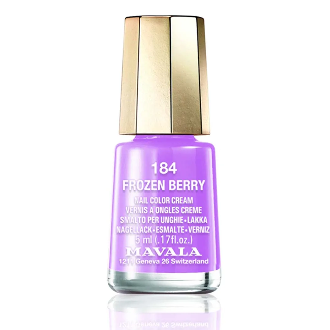 Mavala Nail Polish 184 Frozen Berry 5ML