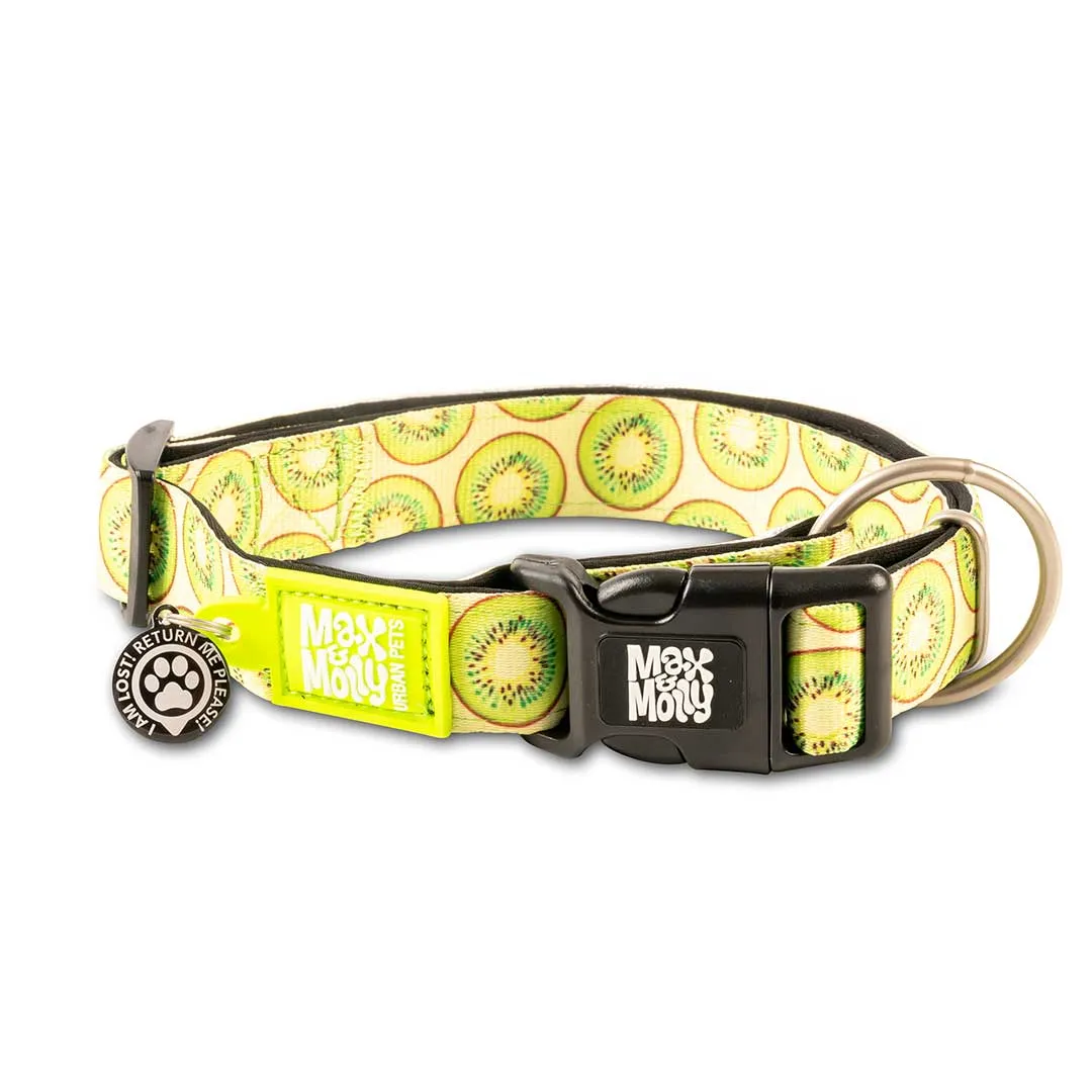 Max & Molly Kiwi Smart ID Dog Collar Medium^^^