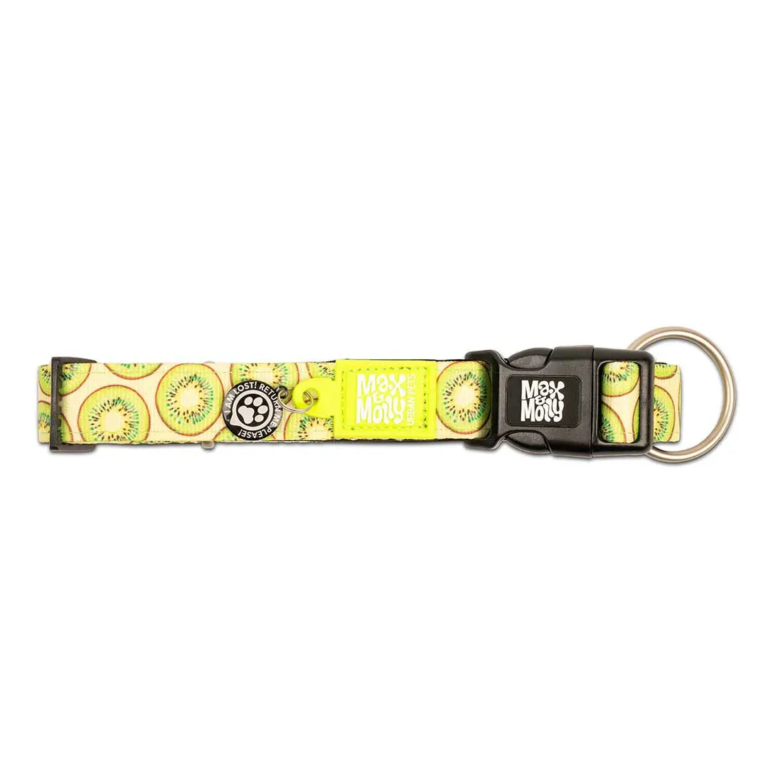 Max & Molly Kiwi Smart ID Dog Collar Medium^^^