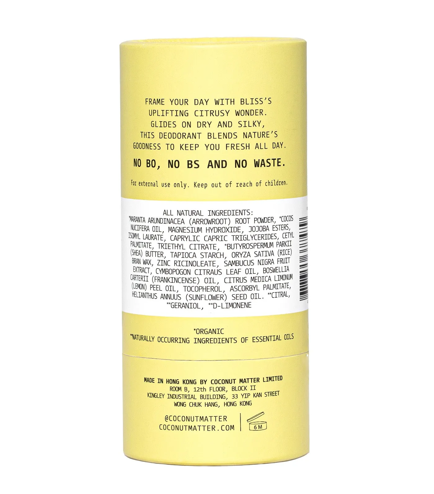 Mood Natural Deodorant