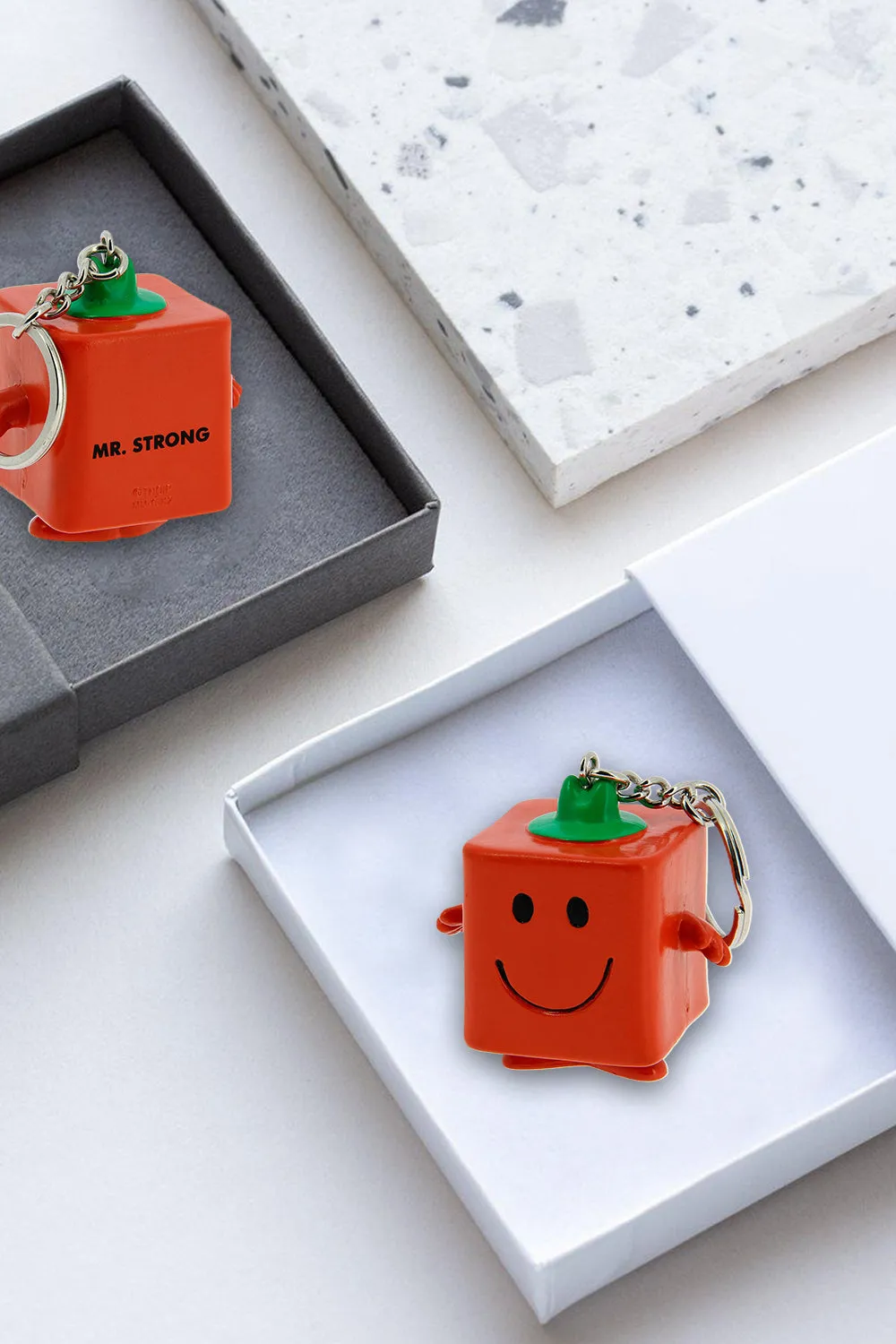 Mr. Men Mr. Strong 3D Key Ring