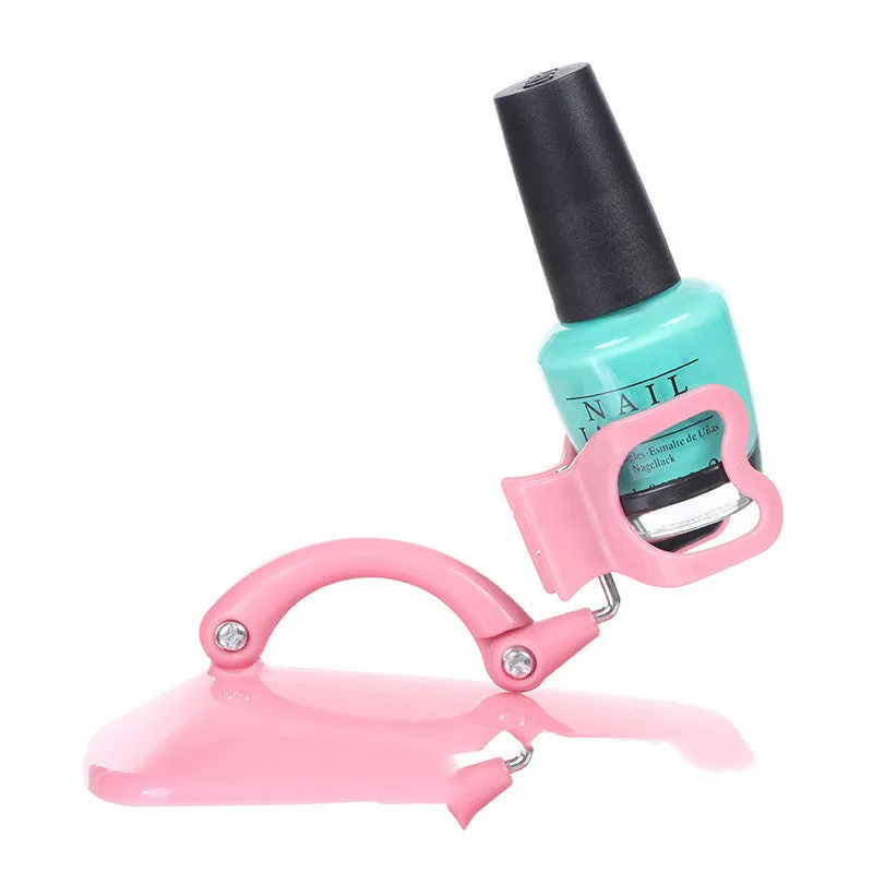 Nail Polish Fixation Clip Nail Polish Bottle Aid