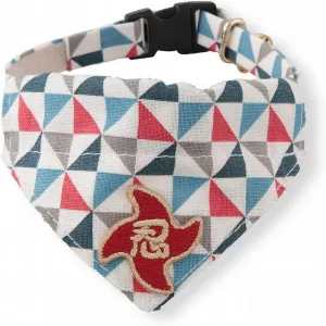 Necoichi Ninja Cat Bandana Collar Blue