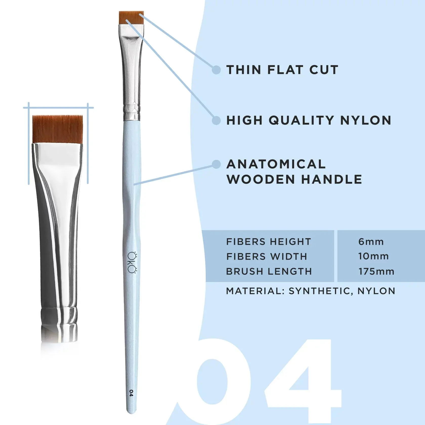 OkO - "Flawless Brushes, Flawless Brows" Brush Set