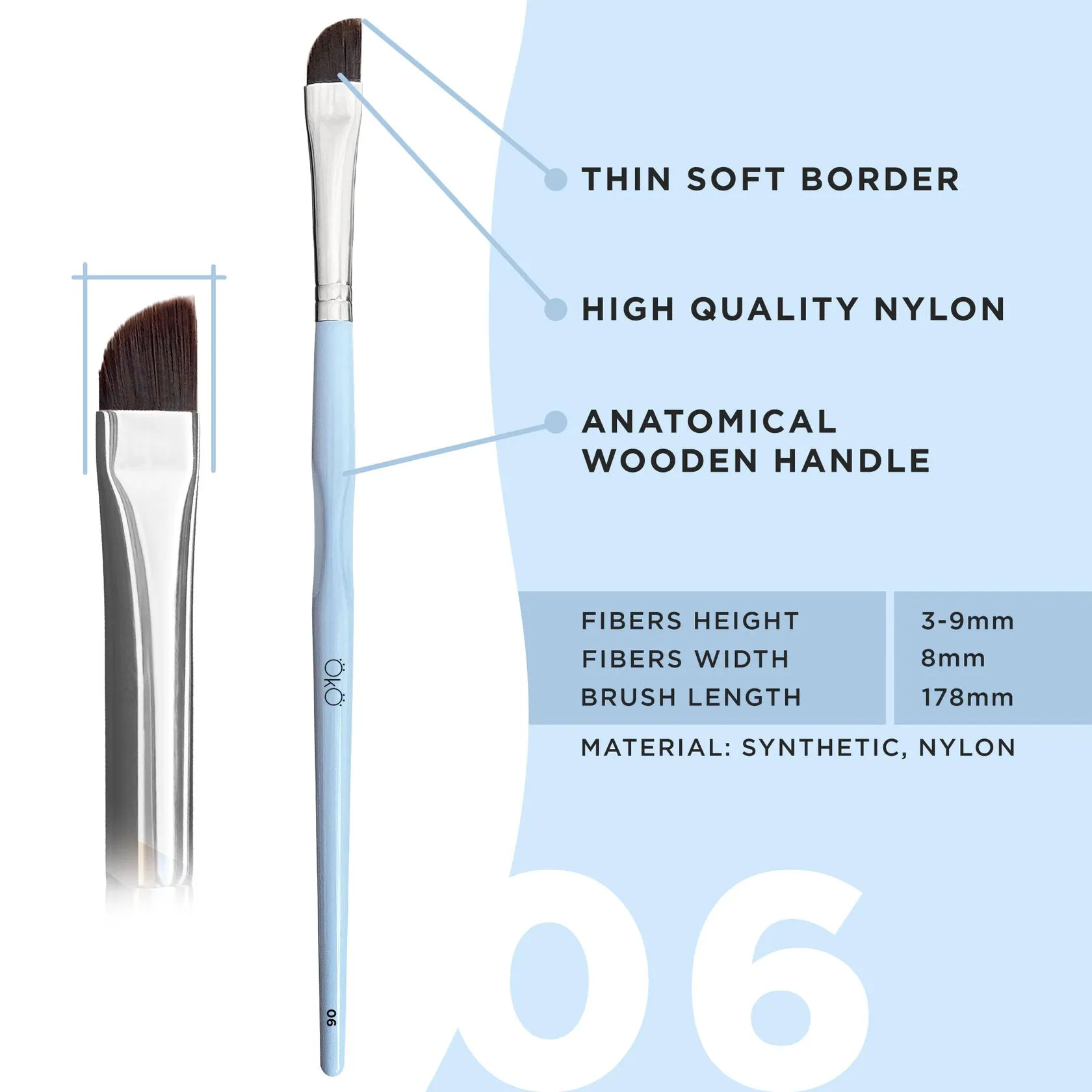 OkO - "Flawless Brushes, Flawless Brows" Brush Set