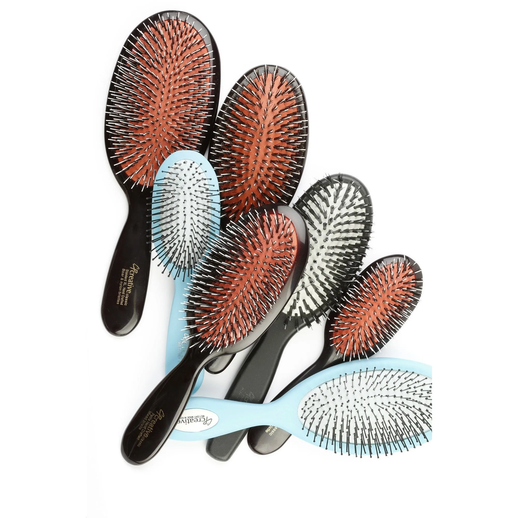 Paddle Hair Brush Set