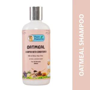 Papa Pawsome Oatmeal Shampoo with Conditioner for Dogs