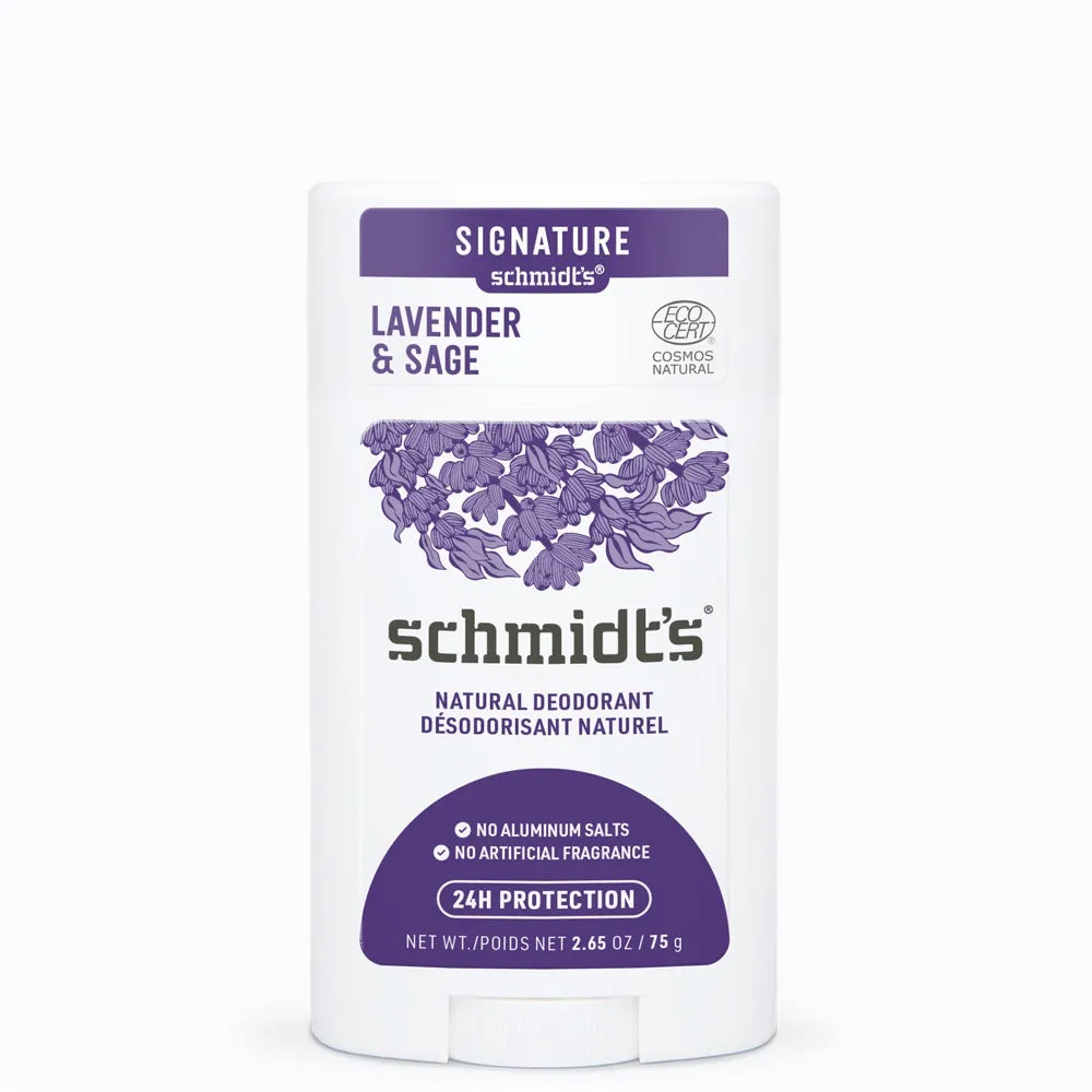 Schmidt's - Deodorant Stick Lavender   Sage 75g