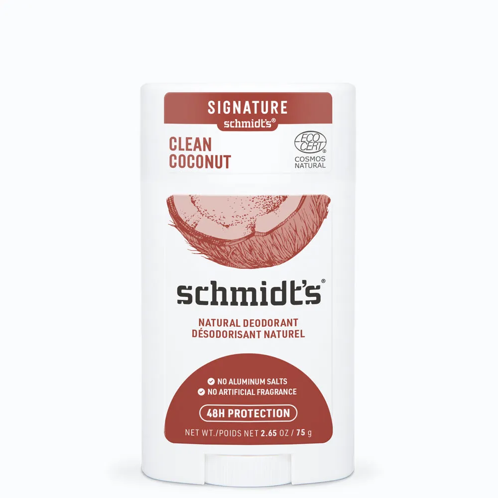 Schmidt's Natural Deodorant - Clean Coconut (75g)