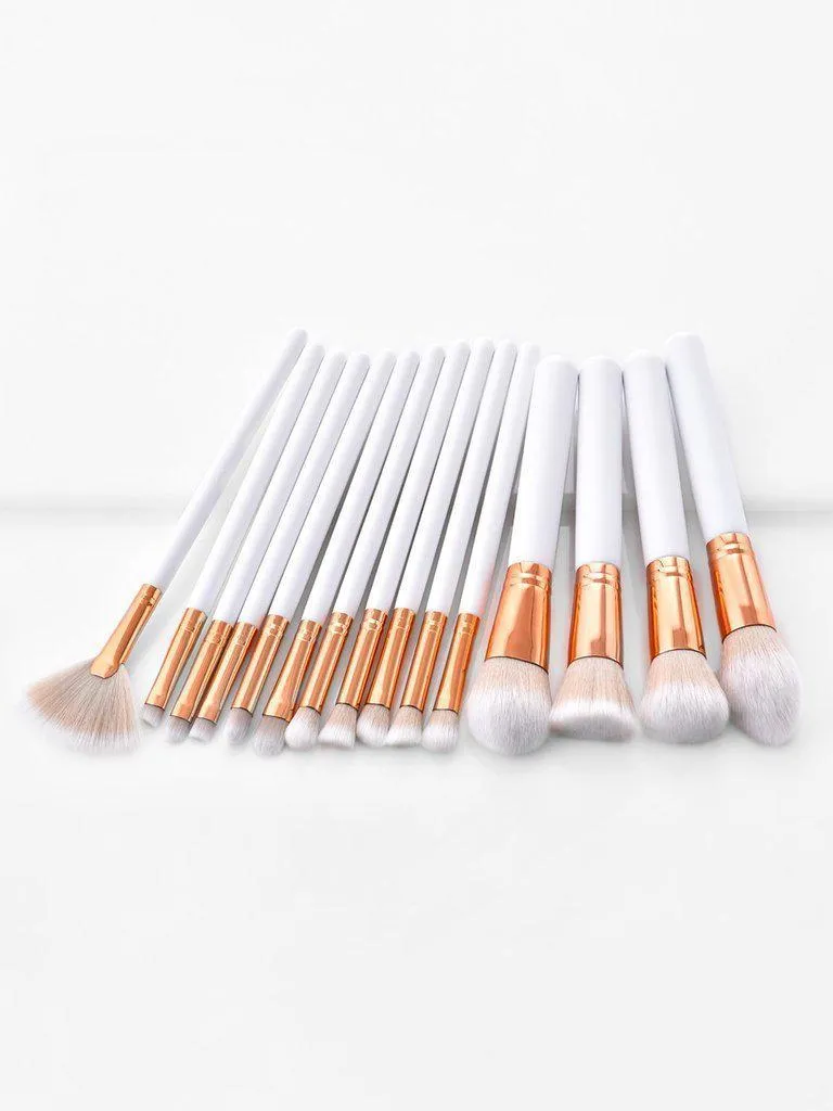 Soft Bristle Makeup Brush 15pcs