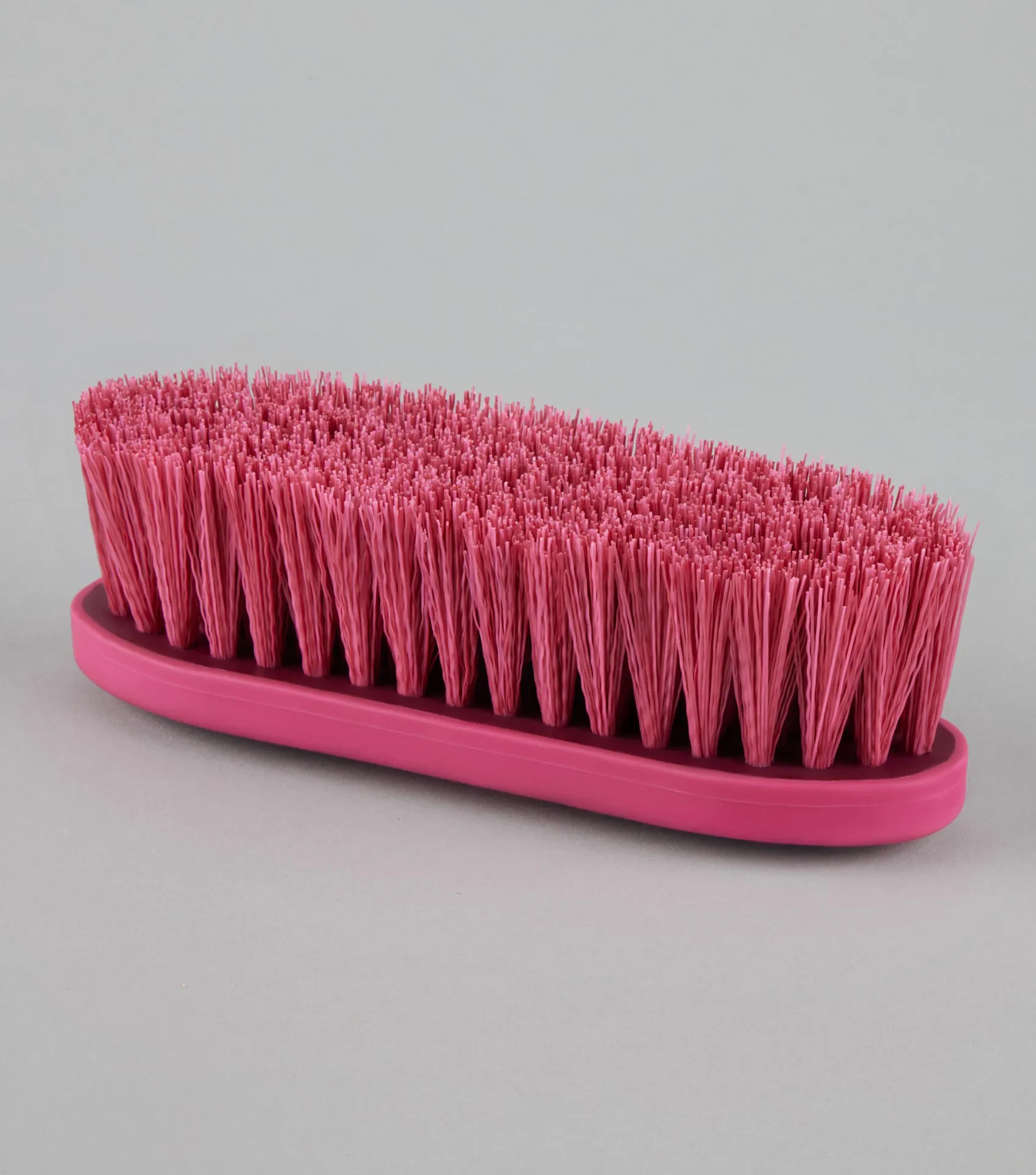 Soft-Touch Dandy Brush - Large Wine & Fuchsia